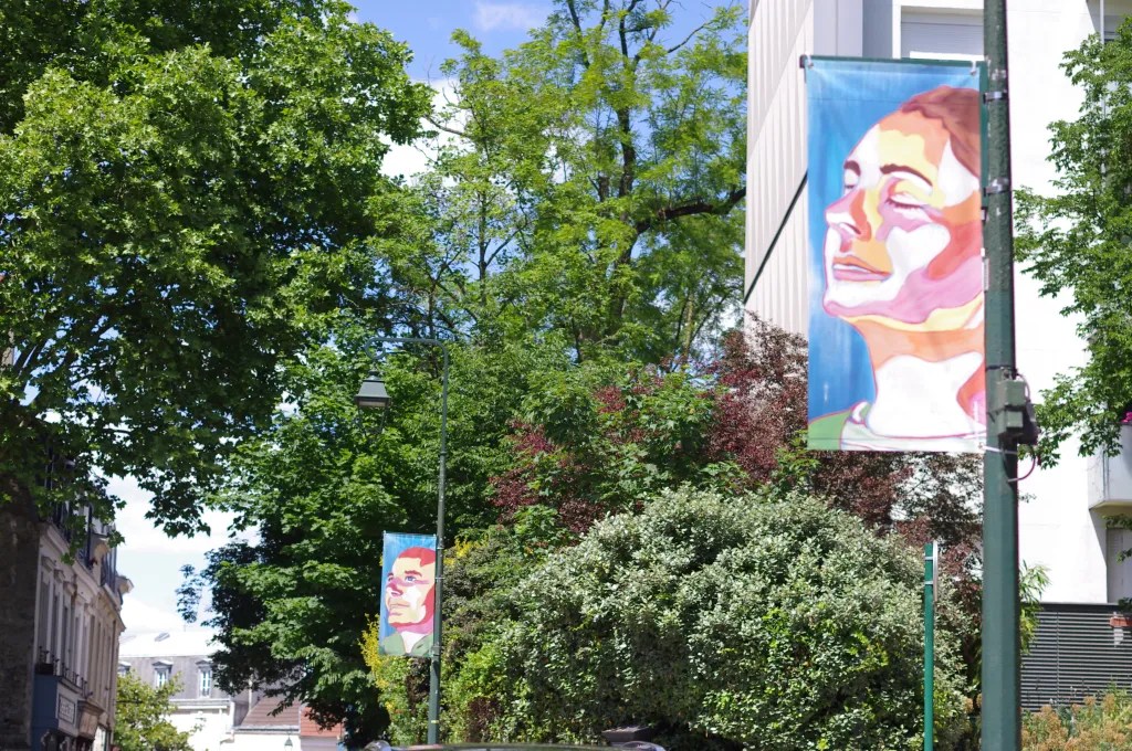 Portraits du parcours Les Visages de Bagneux dans l’espace public